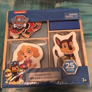 Paw Patrol Other - Paw patrol magnetic wooden dress up box Paw Patrol Other - Paw patrol magnetic wooden dress up box